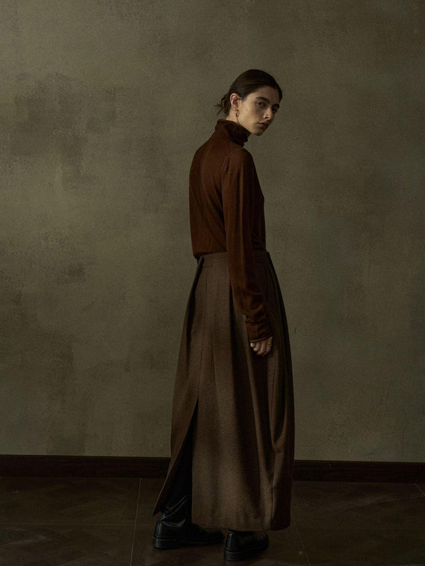 Lumora Wool Bubble Skirt